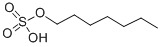 Structure of SODIUM N-HEPTYL SULPHATE