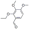 Structure of BENZALDEHYDE, 2-ETHOXY-3,4-DIMETHOXY-