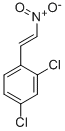 Structure of 2,4-DICHLORO-OMEGA-NITROSTYRENE