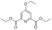 Diethyl 4-ethoxy-2,6-pyridinedicarboxylate结构式