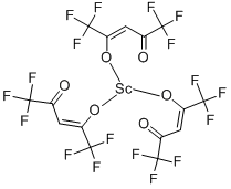 Structure of SCANDIUM(III) HEXAFLUOROACETYLACETONATE