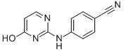 Structure of 4-N[2(4-HYDROXYPYRIMIDINYL)]AMINOBENZONITRILE