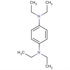 Structure of 1,4-Benzenediamine, N,N,N',N'-tetraethyl-