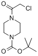 Structure of 4-CHLOROACETYL-PIPERAZINE-1-CARBOXYLIC ACID TERT-BUTYL ESTER