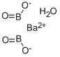 Structure of BARIUM BORATE MONOHYDRATE