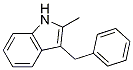 Structure of 2-methyl-3-(phenylmethyl)-1H-indole