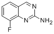 Structure of 2-QUINAZOLINAMINE,8-FLUORO-