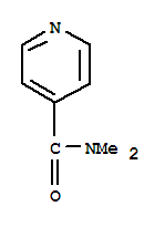 Structure of 4-Pyridinecarboxamide,N,N-dimethyl-