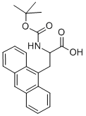 Structure of BOC-BETA-(9-ANTHRYL)-ALA-OH