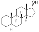 Chemical structure of 5α-Androstan-17α-ol