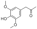 Structure of (3,5-DIMETHOXY-4-HYDROXYPHENYL)ACETONE