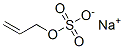 Structure of sodium 3-sulfonatooxyprop-1-ene