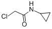 Structure of Acetamide,2-chloro-N-cyclopropyl-