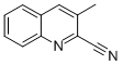 Structure of 2-CYANO-3-METHYLQUINOLINE