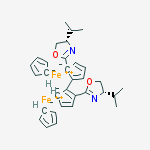 Structure of (S,S'')-2,2''-Bis[(S)-4-isopropyloxazolin-2-yl]-1,1''-biferrocene