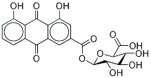 Structure of Rhein Acyl-β-D-glucuronide