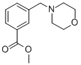 Structure of METHYL 3-(MORPHOLIN-4-YLMETHYL)BENZOATE