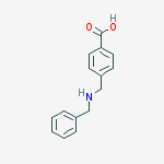 Structure of 4-(BENZYLAMINO-METHYL)-BENZOIC ACID