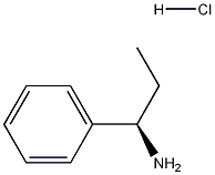 Structure of (R)-alpha-Ethylbenzenemethanamine hydrochloride