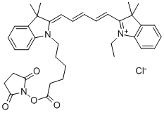 Structure of nir-641n-succinimidylester80%