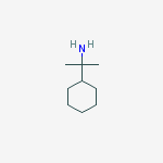 Structure of 2-cyclohexylpropan-2-aMine