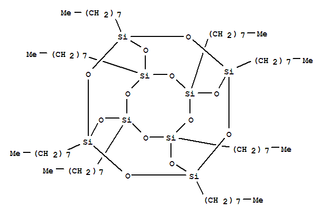 PSS-ISOOCTYL SUBSTITUTED. CAGE MIXTURE&结构式