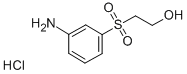 Structure of 2-(3-AMINOPHENYLSULFONYL)ETHANOL
