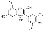 Structure of CAPENSINIDIN CHLORIDE(NEW)(SH)