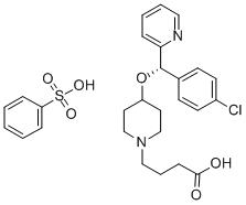 Structure of BEPOTASTINE BESILATE