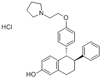Structure of LASOFOXIFENE HCL
