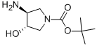 Structure of (3S,4S)-N-Boc-3-amino-4-hydroxypyrrolidine