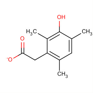 Structure of Phenol, 2,4,6-trimethyl-, acetate