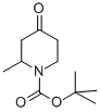 1-叔丁氧羰基-2-甲基-哌啶酮结构式