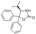 Structure of (R)-(+)-4-ISOPROPYL-5,5-DIPHENYL-2-OXAZOLIDINONE