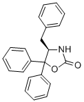 Structure of (R)-(+)-5,5-DIPHENYL-4-BENZYL-2-OXAZOLIDINONE
