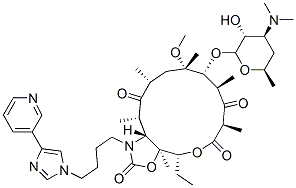 Chemical structure of Telithromycin