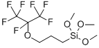 Structure of 3-(HEPTAFLUOROISOPROPOXY)PROPYLTRIMETHOXYSILANE