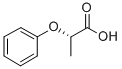 Chemical structure of (S)-(-)-2-PHENOXYPROPIONIC ACID
