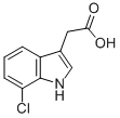 Structure of 1H-INDOLE-3-ACETIC ACID,7-CHLORO-