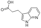 Structure of 1H-pyrrolo(2,3-b)pyridine-3-acetic acid