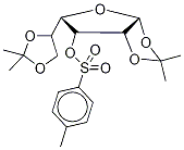 1,2:5,6-DI-O-ISOPROPYLIDENE-3-O-TOSYL-A-D-GULOFURANOSE结构式