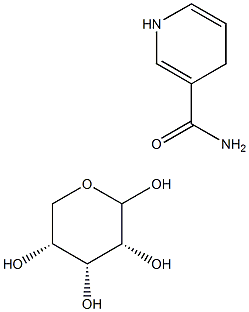 Structure of 1,4-dihydronicotinamide riboside