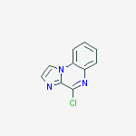 Structure of 4-chloroimidazo[1,2-a]quinoxaline