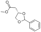 Structure of METHYL-(4S)-2-PHENYL-1,3-DIOXOLANE-4-ACETATE