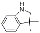 Structure of 1H-Indole, 2,3-dihydro-3,3-dimethyl-