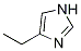 Structure of 4-ethyl-1H-imidazole