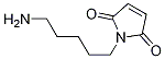 1H-Pyrrole-2,5-dione, 1-(5-aminopentyl)-结构式