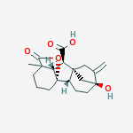 Structure of Gibberellin  A20