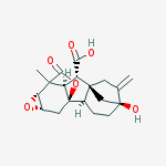 Structure of 2β,3β-Epoxy-4aα,7-dihydroxy-1β-methyl-8-methylenegibbane-1α,10β-dicarboxylic acid 1,4a-lactone