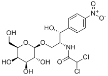 Structure of CHLORAMPHENICOL 1-O-BETA-D-GALACTOPYRANOSIDE
